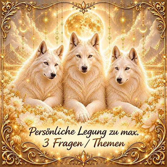 Persönliche Legung zu max. 3 Fragen / 3 Themen