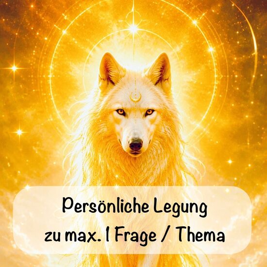 Persönliche Kartenlegung zu 1 Frage / Thema