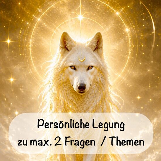 Persönliche Kartenlegung zu max.  2 Fragen / 2 Themen