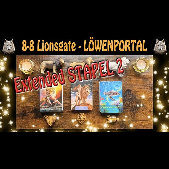🦁8-8 Löwentor 🦁 EXTENDED STAPEL 2 🦁